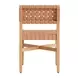 Mizuya Brown Outdoor Dining Chair