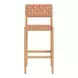 Mizuya Brown Outdoor Bar Stool