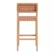 Mizuya Brown Outdoor Bar Stool