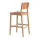 Mizuya Brown Outdoor Bar Stool