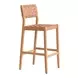 Mizuya Brown Outdoor Bar Stool