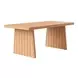 Nimone Natural Outdoor Rectangular Dining Room Set
