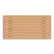 Nimone Natural Outdoor Rectangular Dining Room Set