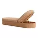 Sakina Brown Outdoor 81" Chaise Lounge