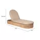 Sakina Brown Outdoor 81" Chaise Lounge
