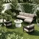 Foret Beige Outdoor Living Room Set