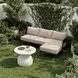 Foret Beige Outdoor 77" Sofa
