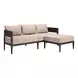 Foret Beige Outdoor 77" Sofa