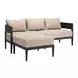 Foret Beige Outdoor 77" Sofa