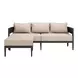 Foret Beige Outdoor 77" Sofa
