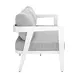 Roccia Gray Outdoor 76" Sofa
