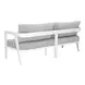 Roccia Gray Outdoor 76" Sofa