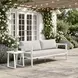 Roccia Gray Outdoor 76" Sofa