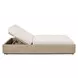 Varadero Gray Outdoor 59" Beach Double Chaise