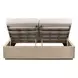Varadero Gray Outdoor 59" Beach Double Chaise