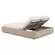 Varadero Gray Outdoor 59" Beach Double Chaise