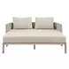 Sunlit Gray Outdoor Living Room Set