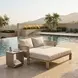 Sunlit Green Upholstered Outdoor Springs Daybed