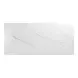Leilani White and Brown Outdoor 90" Rectangular Sintered Stone Top Dining Table