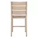 Reefline Gray Upholstered Outdoor Armless Counter Height Stool Set of 2