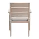 Reefline Gray Upholstered Outdoor Dining Chair Set of 2