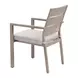 Reefline Gray Upholstered Outdoor Dining Chair Set of 2