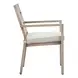 Reefline Green Upholstered Outdoor Dining Chair Set of 2