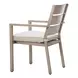 Reefline Green Upholstered Outdoor Dining Chair Set of 2