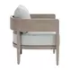 Foret Green Upholstered Outdoor Arm Chair