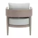 Foret Green Upholstered Outdoor Arm Chair