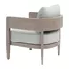 Foret Green Upholstered Outdoor Arm Chair