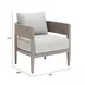 Foret Green Upholstered Outdoor Arm Chair