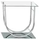 Danville Chrome U Shape End Table 