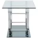 Danville Chrome U Shape End Table 