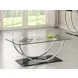 Danville Chrome U Shape Coffee Table 