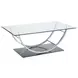 Danville Chrome U Shape Coffee Table 