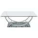 Danville Chrome U Shape Coffee Table 