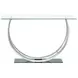 Danville Chrome U Shape Sofa Table 