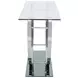 Danville Chrome U Shape Sofa Table 