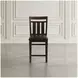 Kona Grove Chocolate Dark Brown Slat Back Counter Height Stool Set of 2