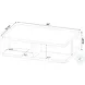 Cortona Mango Square Occasional Table Set