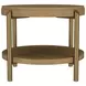 Arini Sand Wash Round End Table