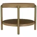 Arini Sand Wash Round End Table