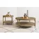 Arini Sand Wash Round End Table