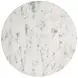 Haven Black and White Marble Top Round End Table