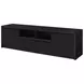 Winfield Black 78" 2 Door TV Stand