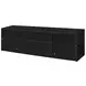 Winfield Black 78" 2 Door TV Stand