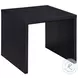 Knapp Black Square End Table