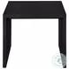 Knapp Black Square End Table