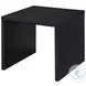 Knapp Black Square End Table